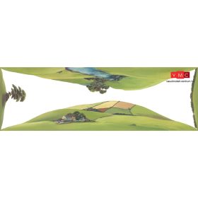 PECO 08580 SK-34 Háttérposzter, közepes - változtatható táj (173 x 559 mm) (H0,TT)