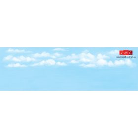 PECO 08780 SK-19 Háttérposzter, felhős ég (173 x 737 mm)