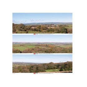 PECO 10604 SKP-04 Háttérposzter, 2400 x 333 mm - Countryside (H0,TT)