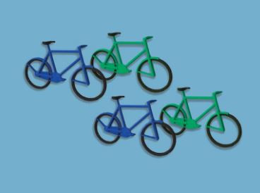 PECO 24089 5189 Kerékpár, bicikli, 12 db (N)