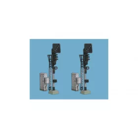 PECO 24731 5094 Angol fényjelző és kapcsolószekrény, 2 db - dummy (00/H0)