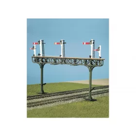 PECO 33050 478 Angol alakjelző, jelzőhídon - Pratt Truss Gantry 9 gantry parts only) (00/H0)