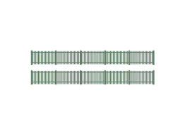 PECO 33302 431 Állomási kerítés, egyenes, zöld (00/H0)