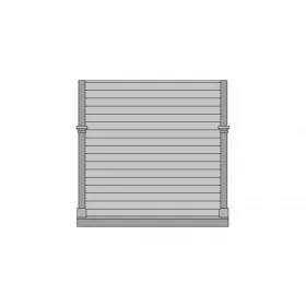 PECO 34200 GJ01 LNWR épület oldalfal panel, 4 db (00/H0)