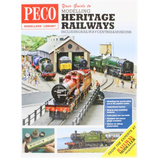 PECO 58659 PM-210 Your Guide to Modelling Heritage Railways - angol nyelvű kiadvány