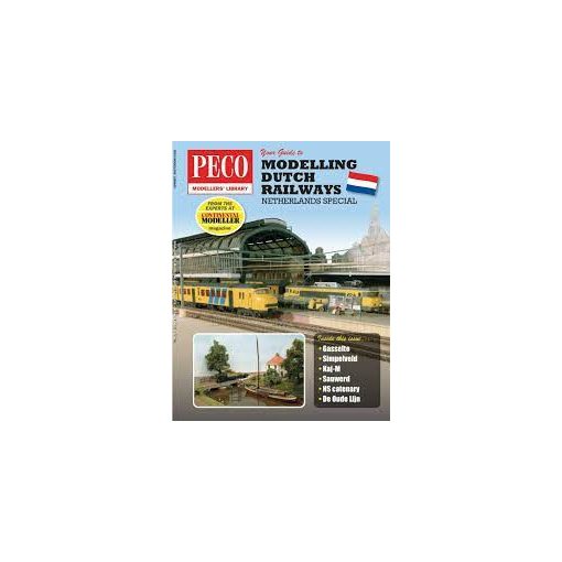 PECO 58665 PM-213 Your Guide To Modelling Dutch Railways - angol nyelvű kiadvány