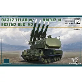   Panda Hobby 35034 Russian 9A317 TELAR With 9M317 Of 9K37M2 BUK-M2 1/35 harcjármű makett