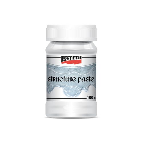 Pentart 1011 Struktúrpaszta 100 ml fehér 0009