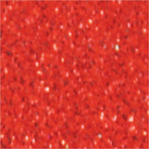 Pentart 16464 Öntapadós dekorgumi - glitteres, piros 20x30 cm