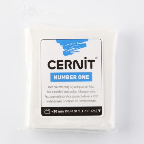 Pentart 2779 Cernit süthető gyurma N°1, 56 g - opál fehér