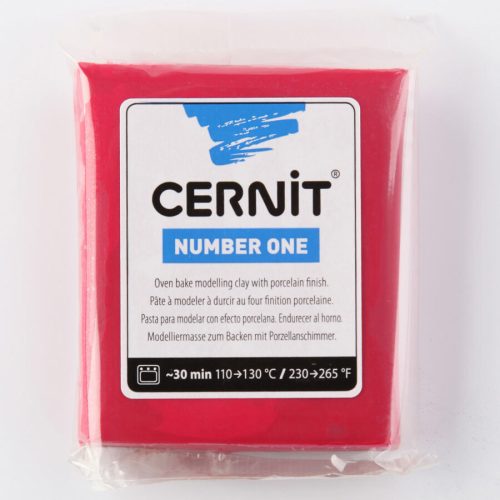 Pentart 2787 Cernit süthető gyurma N°1, 56 g - kármin
