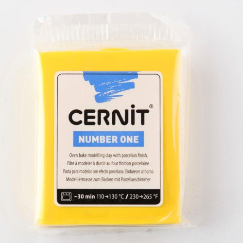 Pentart 2793 Cernit süthető gyurma N°1, 56 g - sárga