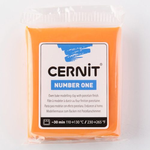 Pentart 2794 Cernit süthető gyurma N°1, 56 g - narancs
