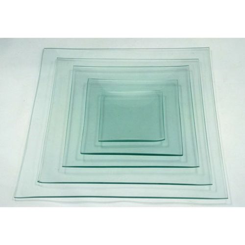 Pentart 2836 Üvegtál négyszögletes 25x25 cm-es