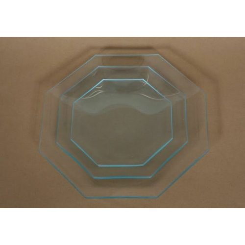 Pentart 2855 Üvegtál nyolcszögletű 14 cm-es
