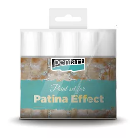 Pentart 29763 Patina hatás festék szett, 5 x 20 ml festék