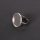 Pentart 39587 Gyűrű alap, 20 mm rozsdamentes acél - 5 db
