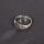 Pentart 39589 Gyűrű alap, 8 mm ezüst szín - 5 db
