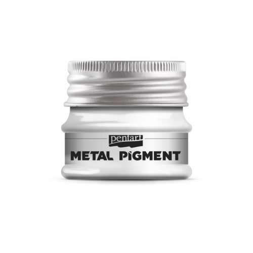 Pentart 40087 Fémpigment ezüst 8 g