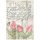 Pentart 41603 A4 rizspapír csom. - Romantic Garden House tulipánok