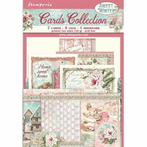 Pentart 42541 Cards Collection - Sweet winter