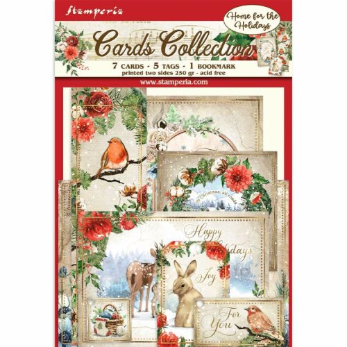 Pentart 42542 Cards Collection - Romantic Home for holidays