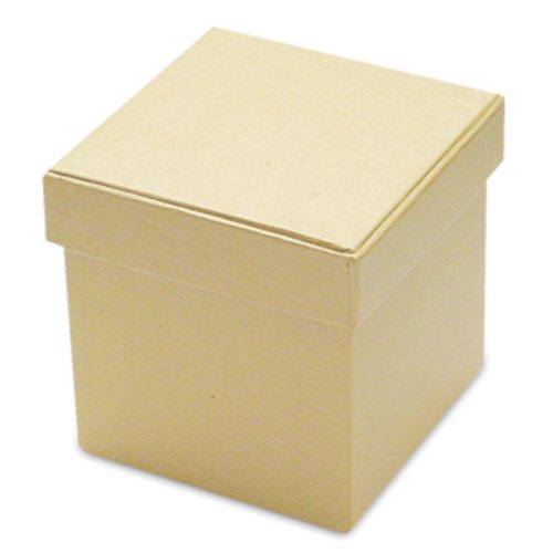 Pentart 7564 Kicsi kocka doboz, 9x9x9 cm