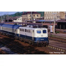 Piko 21773 Villanymozdony BR 110, kék/bézs, DB (E4) (H0)
