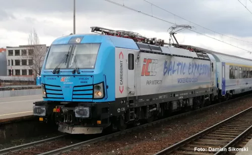 Piko 21803 Villanymozdony BR 193 Vectron, Baltic IC, PKP (E6) (H0)