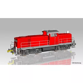 Piko 22044 Dízelmozdony BR 296, Railion (E6) (H0)