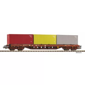   Piko 24539 Konténerszállító négytengelyes teherkocsi, Rgs, SNCB (E5) (H0)