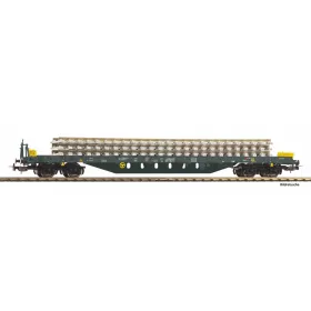  Piko 24547 Rakoncás négytengelyes teherkocsi, Rgs, vágánymező rakománnyal, CH-SBB (E6) (H0)
