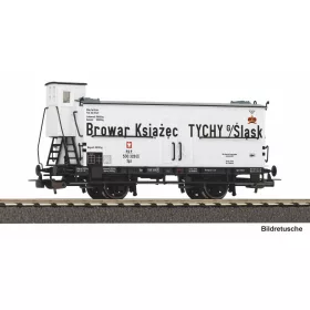   Piko 24557 Fedett sörszállító teherkocsi fékházzal, Browar Ksiazec, PKP (E2) (H0)