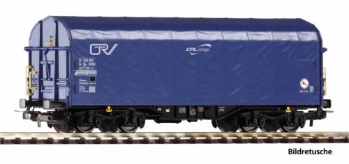 Piko 24632 Ponyvás négytengelyes teherkocsi, Shimmns, Rail Cargo Austria (E6) (H0)