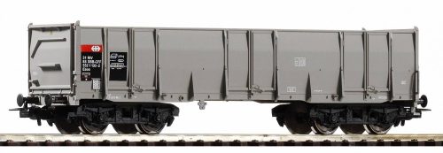 Piko 27701 Nyitott négytengelyes teherkocsi, szürke Eaos, SBB (E6) (H0)