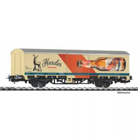 Piko 27727 Fedett teherkocsi, Rugenbräu,  BLS (E6) (H0)