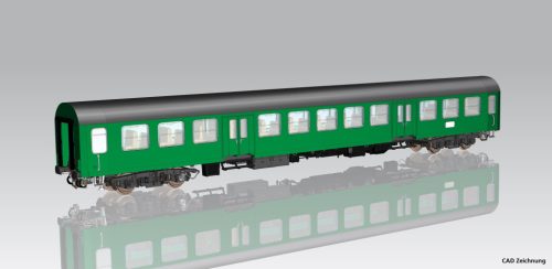 Piko 28001 Személykocsi, négytengelyes Halberstadt típus, 2. osztály, DR (E4) (H0) - második pályaszám