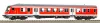 Piko 28020 Vezérlőkocsi, négytengelyes Halberstadt típus, 2. osztály, közlekedésvörös, DB-AG (E5) (H0)