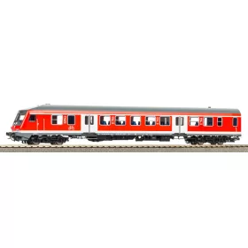   Piko 28020 Vezérlőkocsi, négytengelyes Halberstadt típus, 2. osztály, közlekedésvörös, DB-AG (E5) (H0)