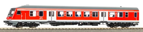 Piko 28020 Vezérlőkocsi, négytengelyes Halberstadt típus, 2. osztály, közlekedésvörös, DB-AG (E5) (H0)