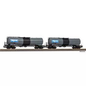   Piko 28316 Tartálykocsi-pár, négytengelyes Algeco, SNCF (E6) (H0)