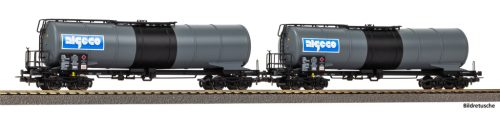 Piko 28316 Tartálykocsi-pár, négytengelyes Algeco, SNCF (E6) (H0)