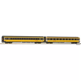   Piko 28323 Személykocsi-pár, négytengelyes Eurofima, 2. osztály, Regiojet (E6) (H0)