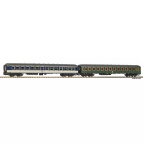   Piko 28324 Személykocsi-pár, négytengelyes D-Zug, 2. osztály, DB (E4) (H0)