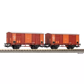 Piko 28328 Fedett sátortetős teherkocsi-pár, FS (E3) (H0)