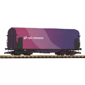   Piko 37014 Ponyvás négytengelyes teherkocsi, Shimmns, Rail Release (E6) (G)