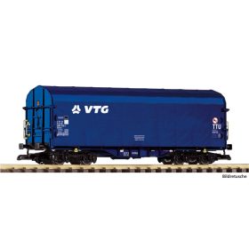   Piko 37019 Ponyvás négytengelyes teherkocsi, Shimmns, VTG (E6) (G)