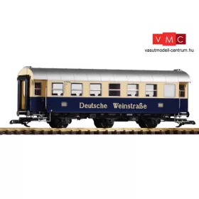   Piko 37609 Személykocsi, háromtengelyes Umbauwagen, 2. osztály DB, Deutsche Weinstraße (G) (E4)