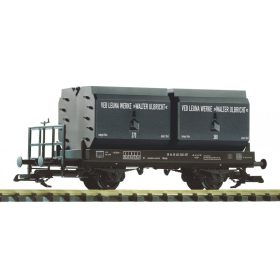 Piko 37773 Nyitott szénedényszállító teherkocsi fékállással, Leuna-Koks, DR (E4) (G)