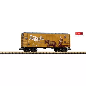   Piko 37811 Fedett sörszállító négytengelyes teherkocsi, Anker Bräu, DB (E3) (G)